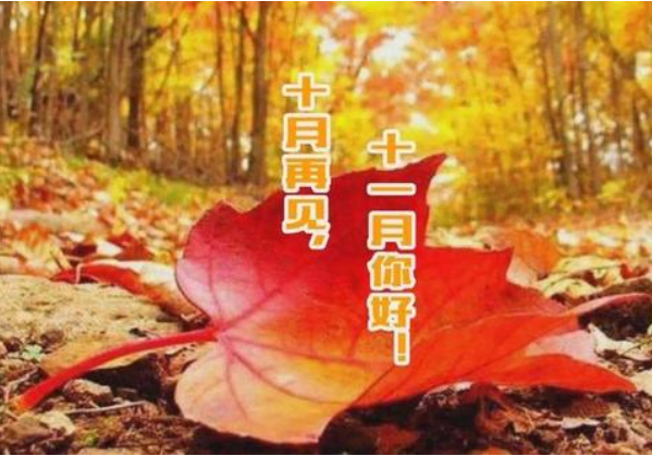 十月再見(jiàn)、十一月你好